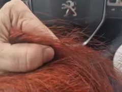 Pusenje kurca na autoputu sa svrsavanjem